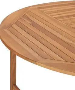 vidaXL Garden Table 150×76 cm Solid Teak Wood