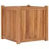 vidaXL Raised Bed 50x50x50 cm Solid Teak Wood vidaXL Raised Bed 50x50x50 cm Solid Teak Wood