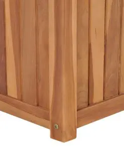 vidaXL Planter 50x50x50 cm Solid Teak Wood