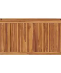 vidaXL Planter 100x50x50 cm Solid Teak Wood