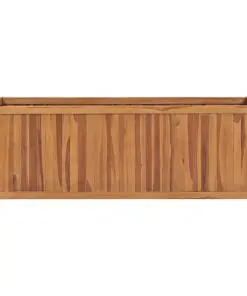 vidaXL Garden Planter 150x50x50 cm Solid Teak Wood