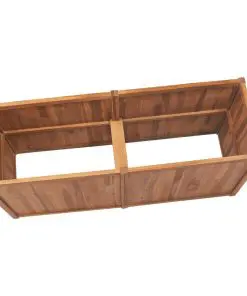 vidaXL Garden Planter 150x50x70 cm Solid Teak Wood