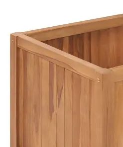 vidaXL Garden Planter 150x50x70 cm Solid Teak Wood