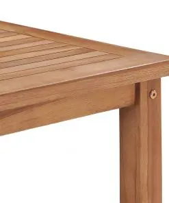 vidaXL Coffee Table 45x45x45 cm Solid Teak Wood