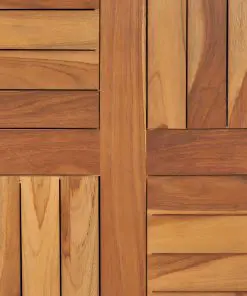 vidaXL Table Top Solid Teak Wood Round 2.5 cm 70 cm