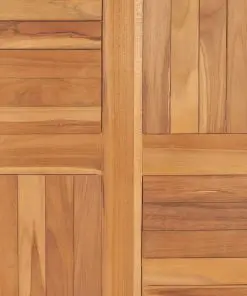 vidaXL Table Top Solid Teak Wood Round 2.5 cm 90 cm