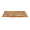 vidaXL Table Top Solid Teak Wood 60x60x2.5 cm