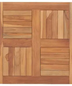 vidaXL Table Top Solid Teak Wood 60x60x2.5 cm