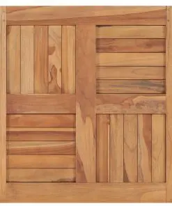 vidaXL Table Top Solid Teak Wood 60x60x2.5 cm
