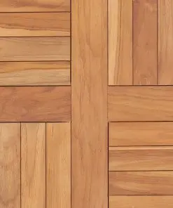 vidaXL Table Top Solid Teak Wood 60x60x2.5 cm