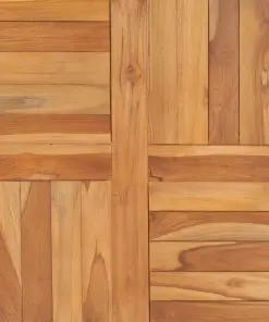 vidaXL Table Top Solid Teak Wood 70x70x2.5 cm