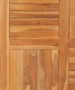 vidaXL Table Top Solid Teak Wood Square 90x90x2.5 cm