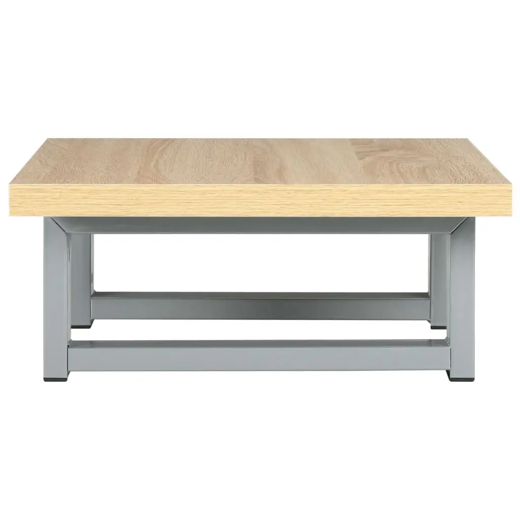 vidaXL Two Piece Bathroom Furniture Set Ceramic Oak