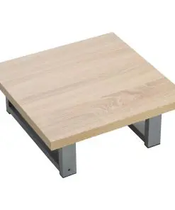 vidaXL Two Piece Bathroom Furniture Set Ceramic Oak