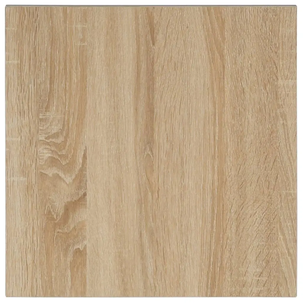 vidaXL Two Piece Bathroom Furniture Set Ceramic Oak