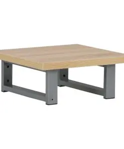 vidaXL Two Piece Bathroom Furniture Set Ceramic Oak