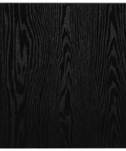 vidaXL Two Piece Bathroom Furniture Set Ceramic Black