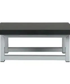 vidaXL Two Piece Bathroom Furniture Set Ceramic Black