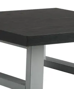 vidaXL Two Piece Bathroom Furniture Set Ceramic Black