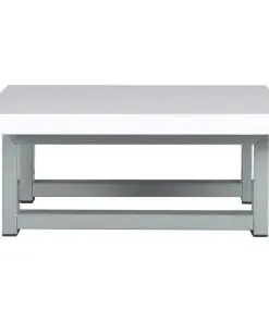 vidaXL Two Piece Bathroom Furniture Set Ceramic White