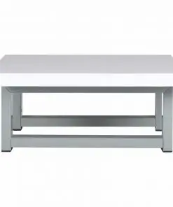 vidaXL Two Piece Bathroom Furniture Set Ceramic White