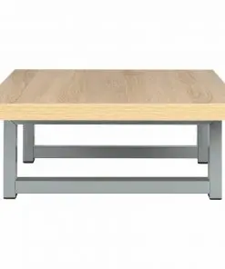vidaXL Two Piece Bathroom Furniture Set Ceramic Oak
