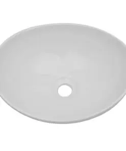 vidaXL Two Piece Bathroom Furniture Set Ceramic Grey