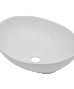 vidaXL Two Piece Bathroom Furniture Set Ceramic Grey