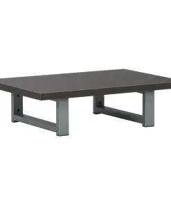 vidaXL Two Piece Bathroom Furniture Set Ceramic Grey