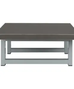 vidaXL Two Piece Bathroom Furniture Set Ceramic Grey