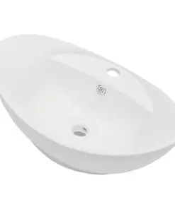 vidaXL Two Piece Bathroom Furniture Set Ceramic Grey