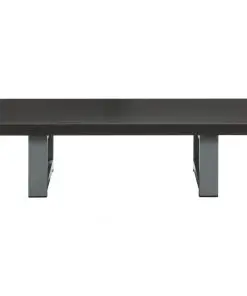 vidaXL Two Piece Bathroom Furniture Set Ceramic Grey