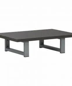 vidaXL Two Piece Bathroom Furniture Set Ceramic Grey