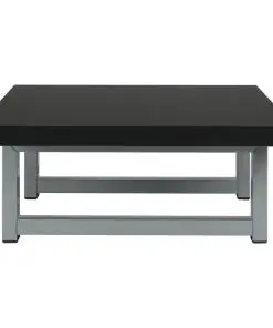 vidaXL Two Piece Bathroom Furniture Set Ceramic Black