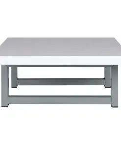 vidaXL Two Piece Bathroom Furniture Set Ceramic White