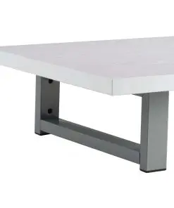 vidaXL Two Piece Bathroom Furniture Set Ceramic White