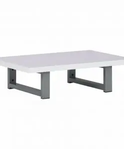 vidaXL Two Piece Bathroom Furniture Set Ceramic White