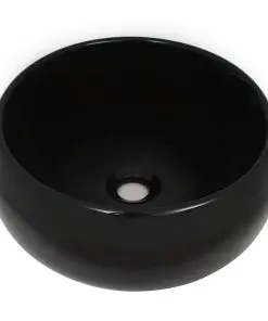 vidaXL Two Piece Bathroom Furniture Set Ceramic White