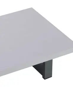 vidaXL Two Piece Bathroom Furniture Set Ceramic White