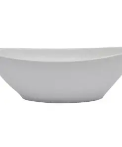 vidaXL Two Piece Bathroom Furniture Set Ceramic Oak