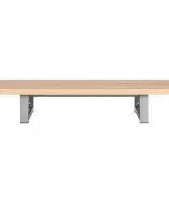 vidaXL Two Piece Bathroom Furniture Set Ceramic Oak
