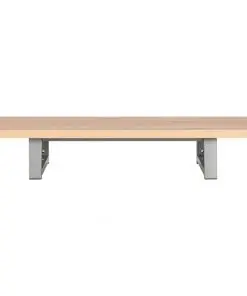 vidaXL Two Piece Bathroom Furniture Set Ceramic Oak