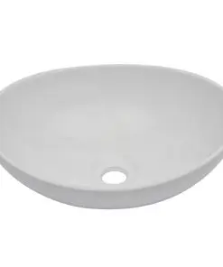 vidaXL Two Piece Bathroom Furniture Set Ceramic Grey