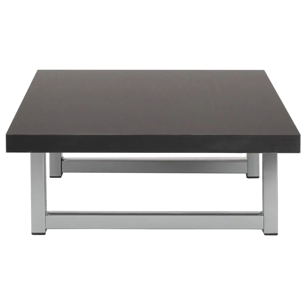 vidaXL Two Piece Bathroom Furniture Set Ceramic Black