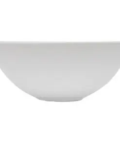 vidaXL Three Piece Bathroom Furniture Set Ceramic Black