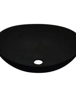 vidaXL Two Piece Bathroom Furniture Set Ceramic White