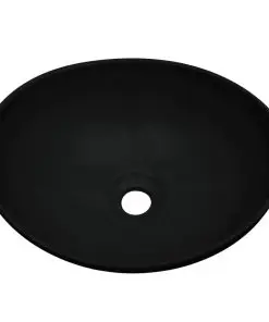 vidaXL Two Piece Bathroom Furniture Set Ceramic White