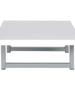 vidaXL Two Piece Bathroom Furniture Set Ceramic White