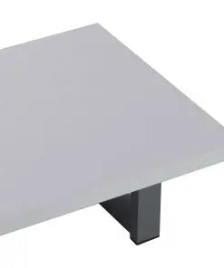 vidaXL Two Piece Bathroom Furniture Set Ceramic White