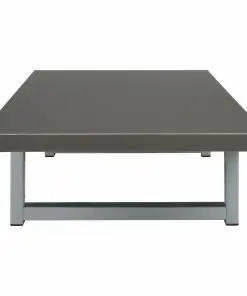 vidaXL Three Piece Bathroom Furniture Set Ceramic Grey